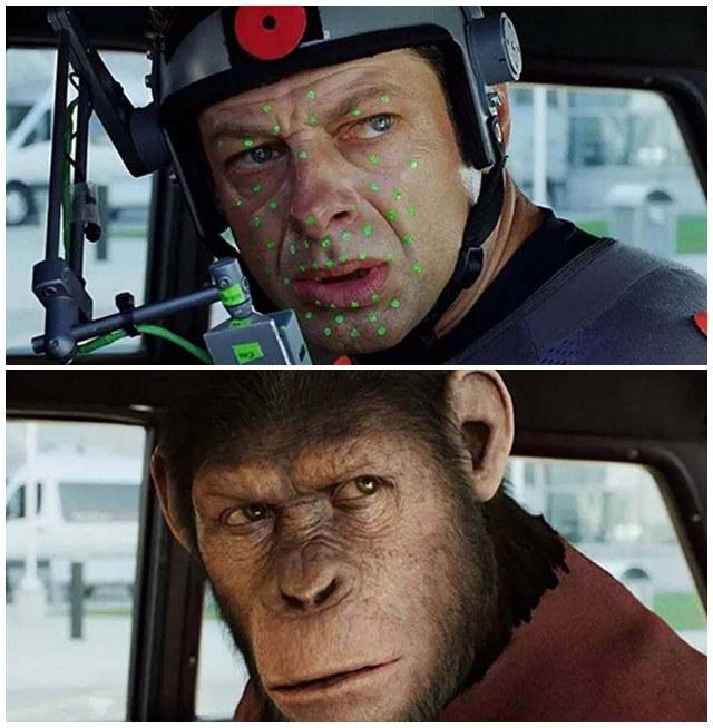 动作捕获技术在视觉特效电影中的应用画面之一