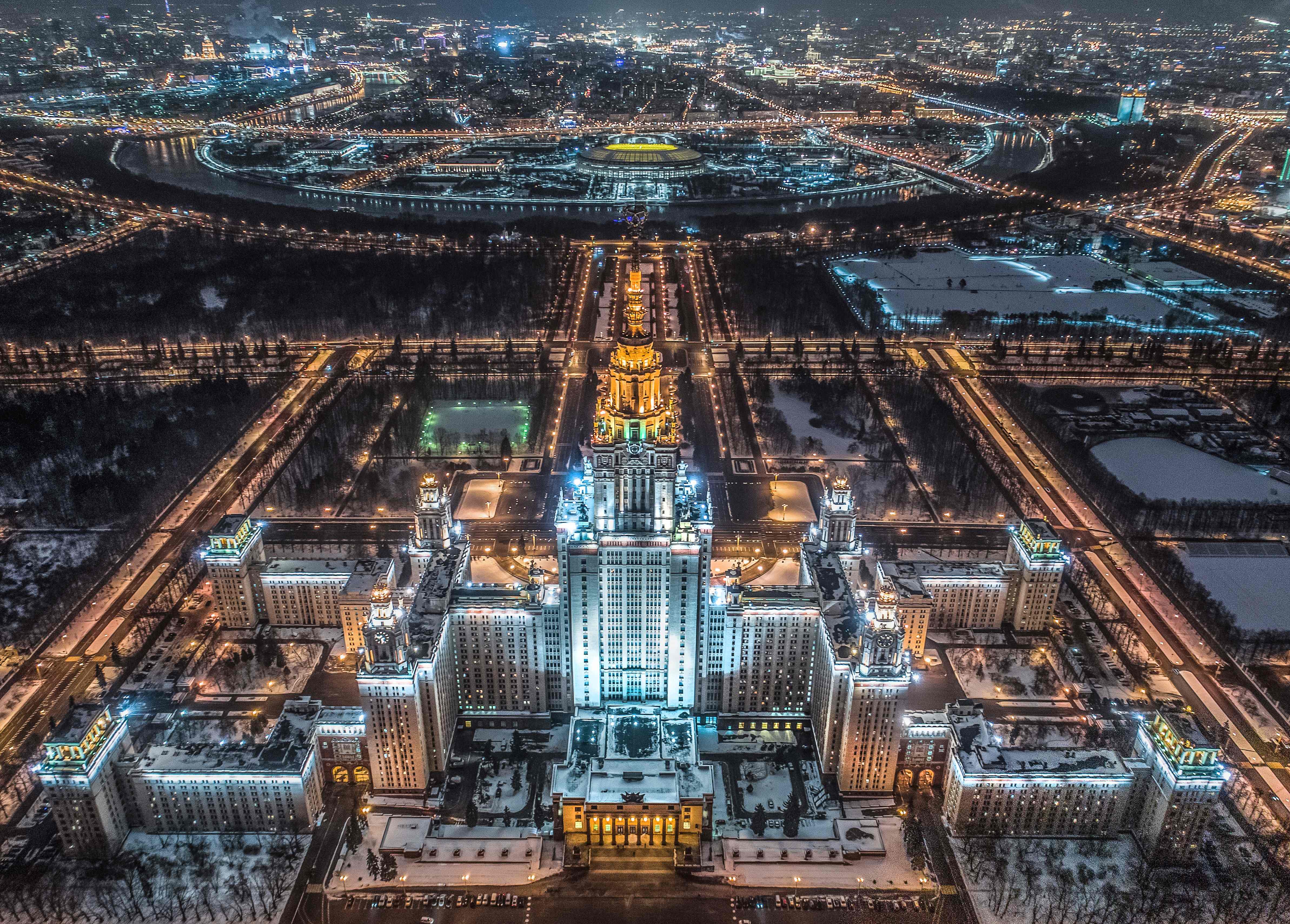 [1](外代二线)莫斯科夜景