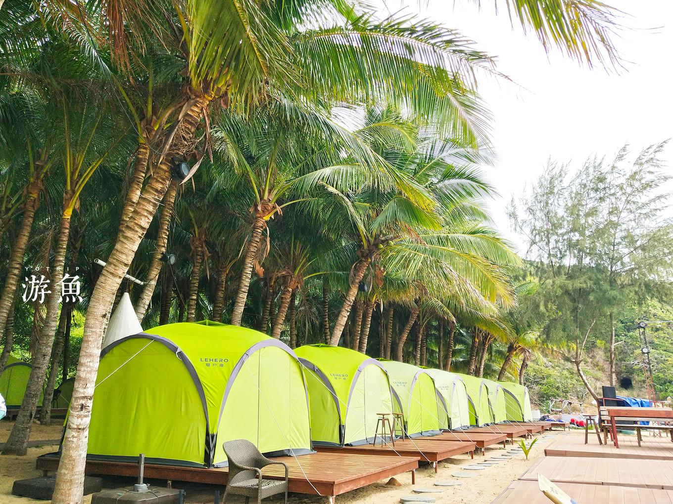 三亚这个适合发呆的网红岛,拍照起来美美美