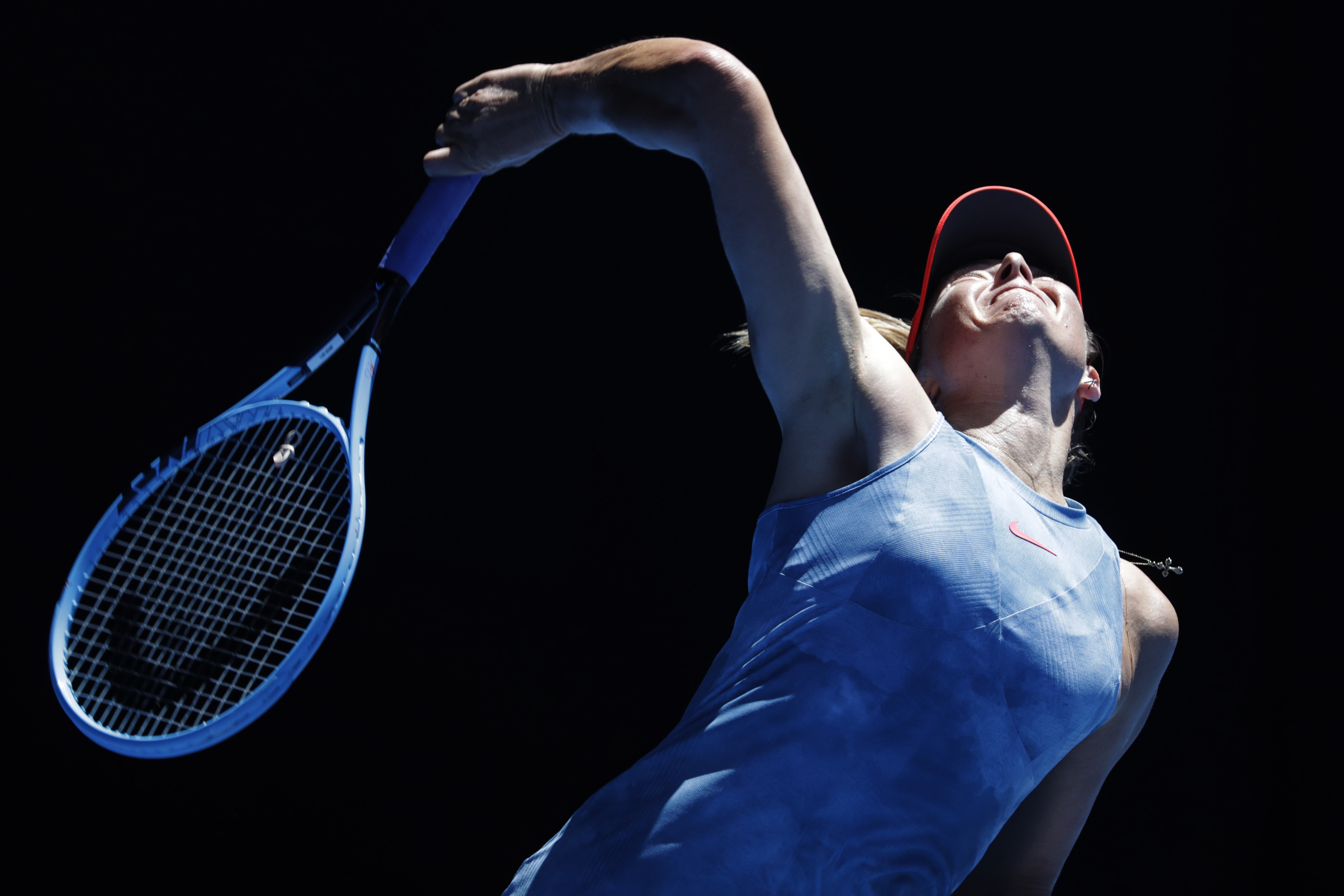 网球——澳网:巴蒂胜莎拉波娃