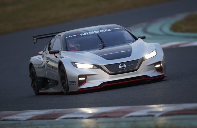 日产leaf nismo rc电动赛车日本东京亮相 全球仅限量6台新车