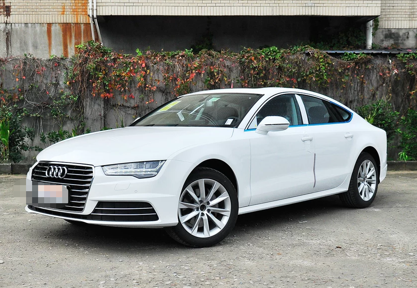 进口奥迪a7冰川白,造型经典,你喜欢吗?