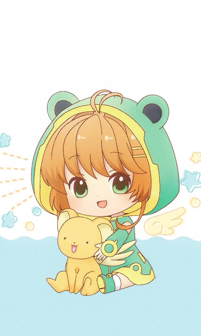 《魔卡少女樱》q版壁纸  看初代萌王的独特魅力