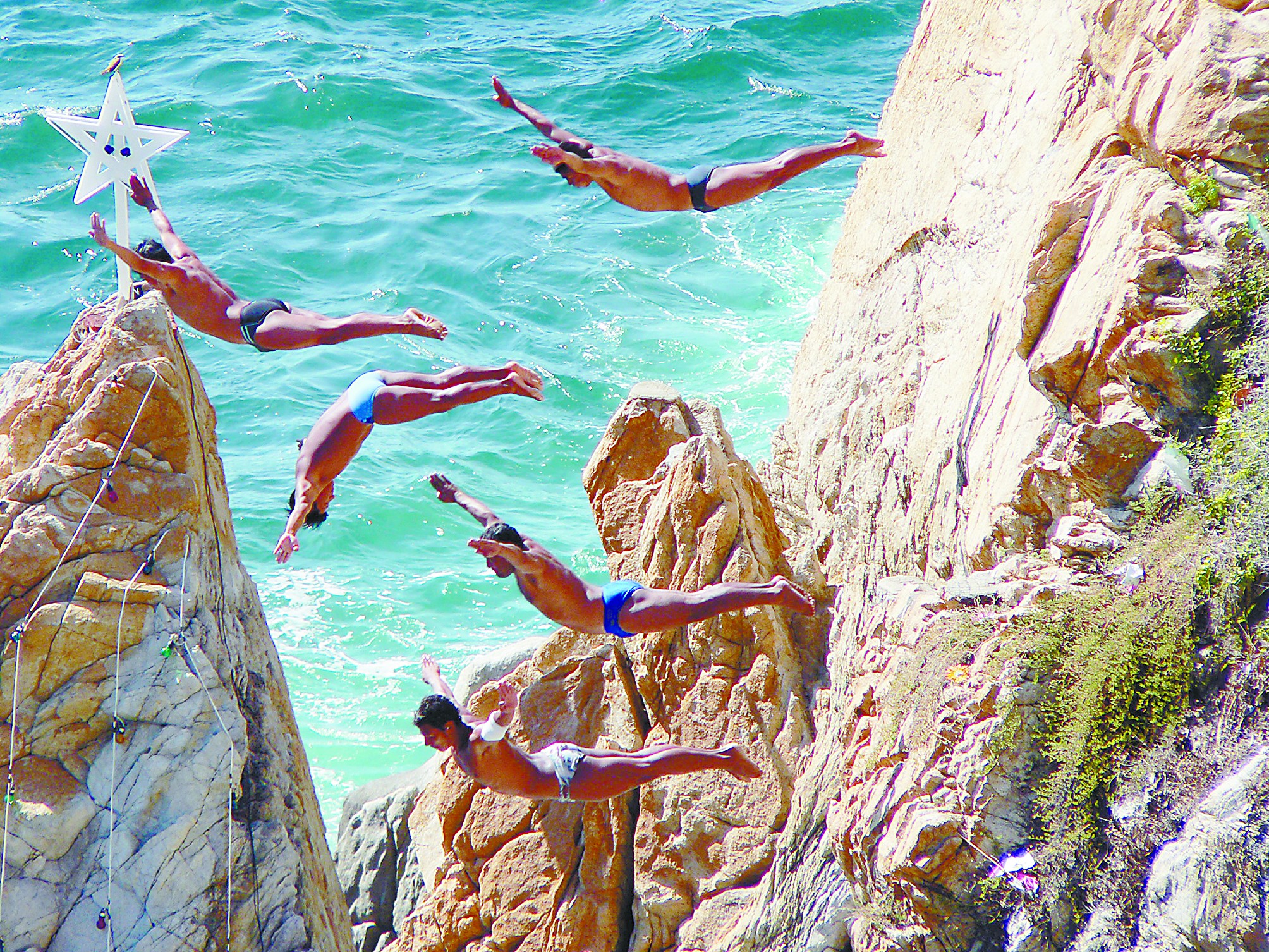 阿卡普尔科悬崖跳水