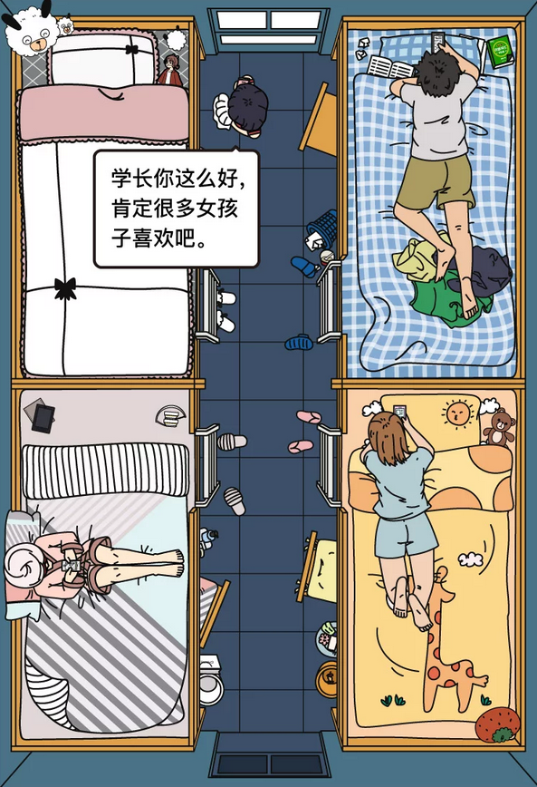 戏精宿舍:白莲花不去夜训,众人纷纷大吃一惊!