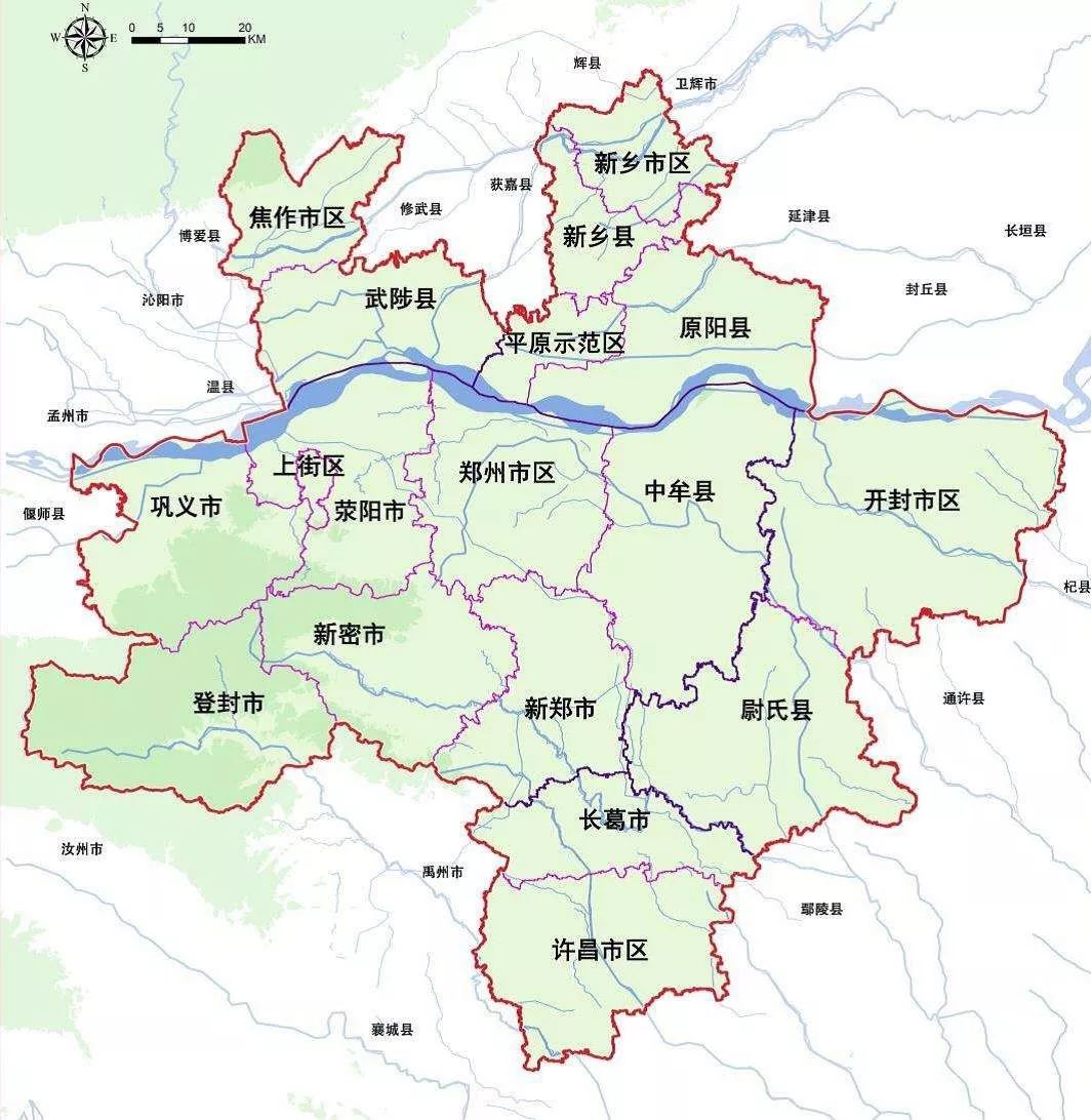 登封市全景地图图片