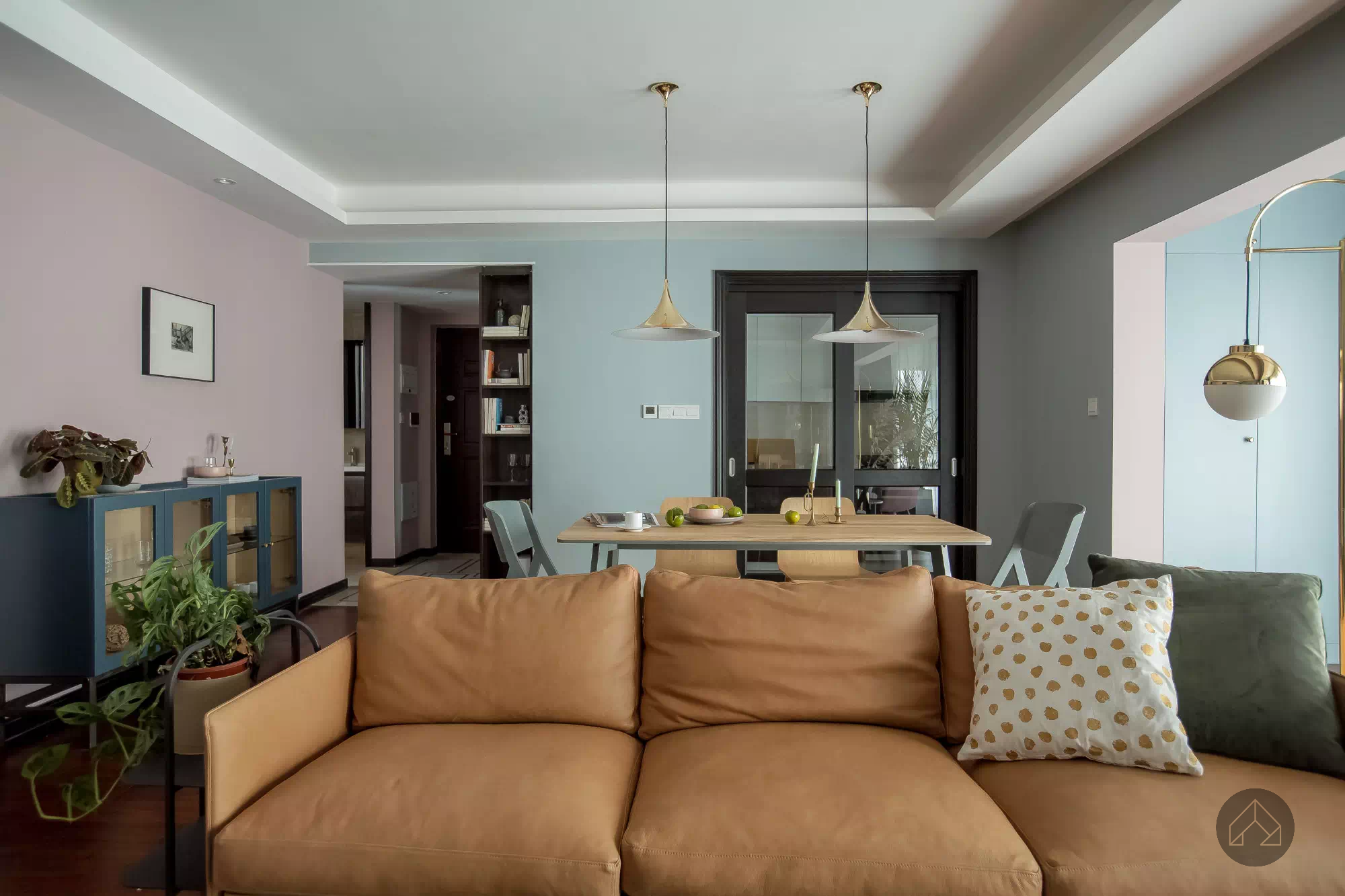 成都122㎡新房,巧用高级配色装出摩登气质!全屋太美了,晒一晒!