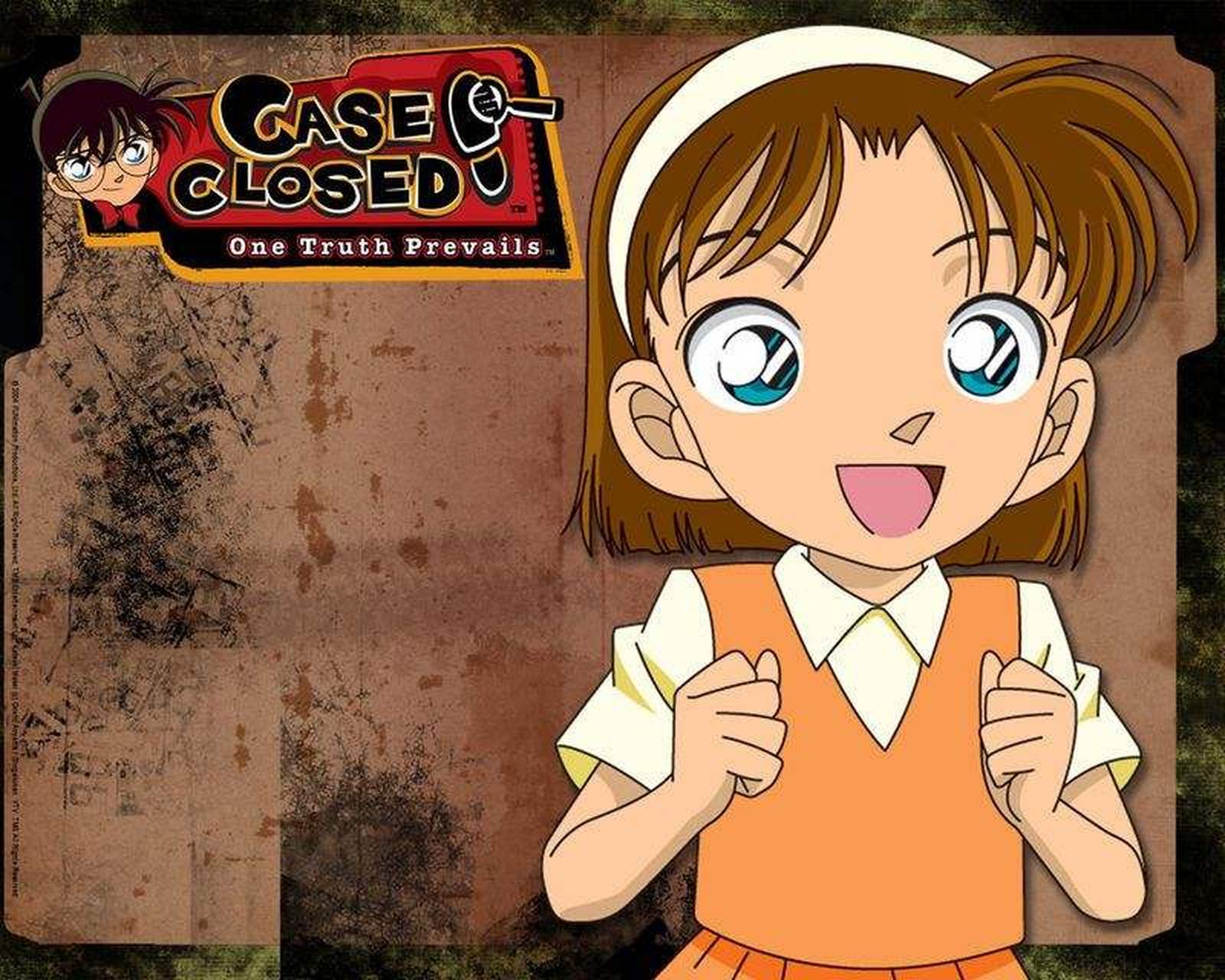 七岁的超萌美少女吉田步美,又萌又可爱,天真活泼,乐于助人,目前与江户