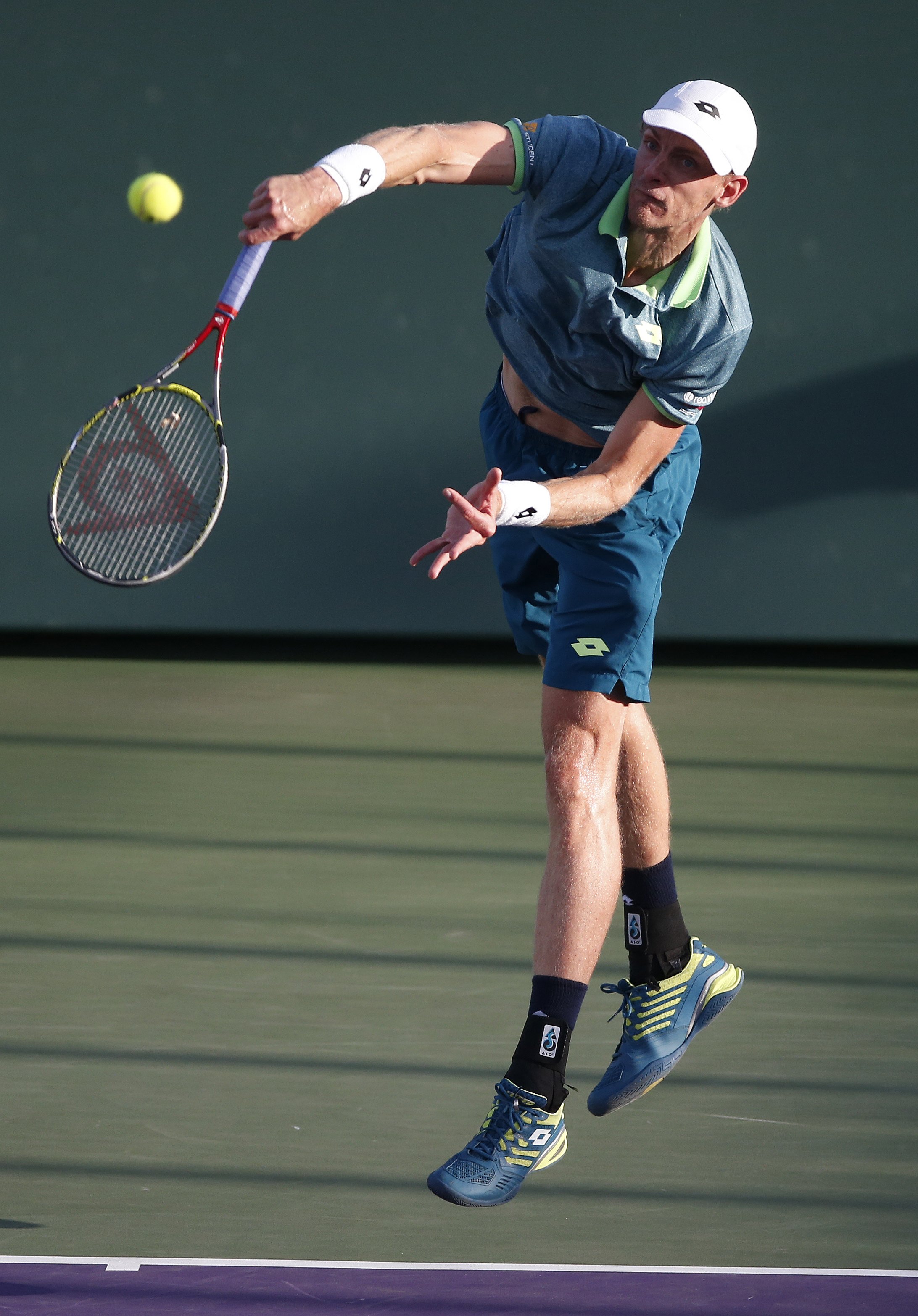 网球——迈阿密公开赛:安德森晋级(5)