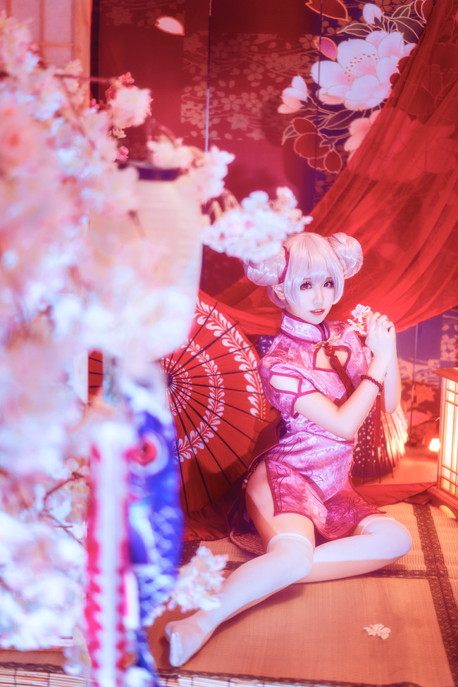 王者荣耀:小乔旗袍cos集合,吸睛身材,网友:这简直看不够啊!