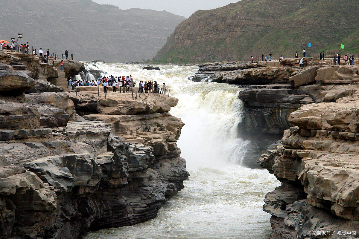 秋风卷起千层浪晚日迎来万丈红探秘黄河壶口瀑布