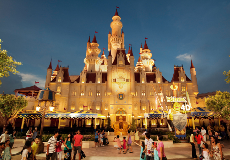 一日游的最佳选择——新加坡环球影城主题公园