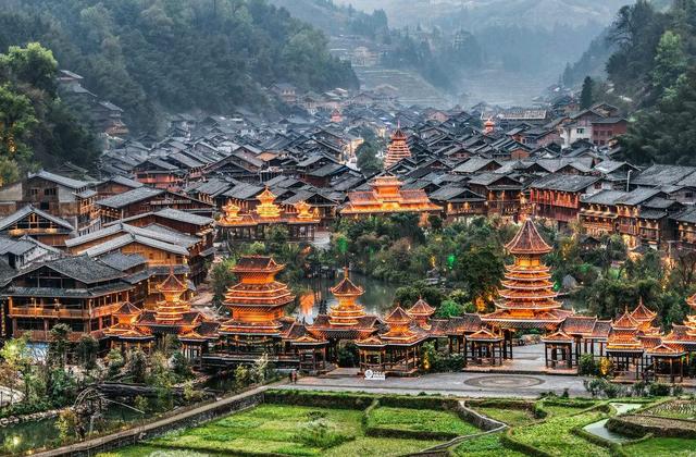 黔东南黎平县肇兴侗寨值得一去,有民俗风情,有生活气息