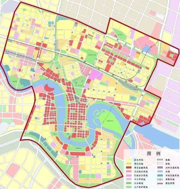 绍兴市滨海新区规划图图片