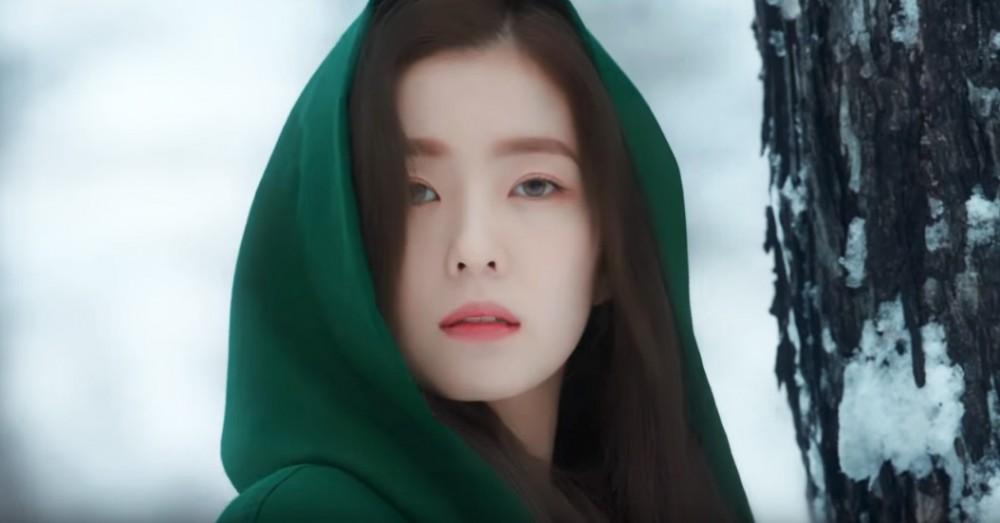 真的是美哭了!irene烧酒广告化身雪地精灵超有仙气!