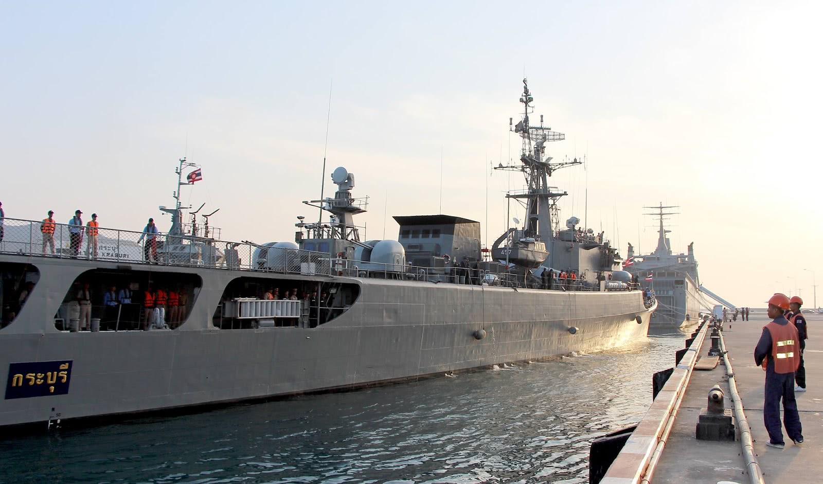 458"邦巴功号"护卫舰也进行与457"邦巴功号"的升级改装.