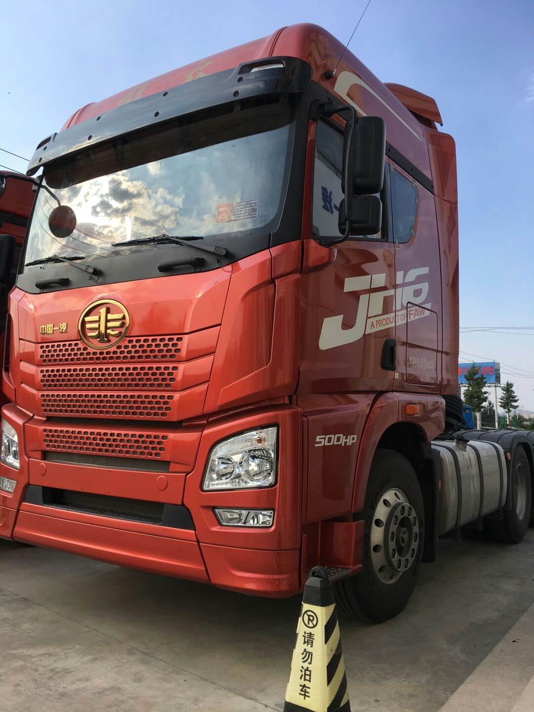 一汽解放jh6载货牵引头,潍柴500马力