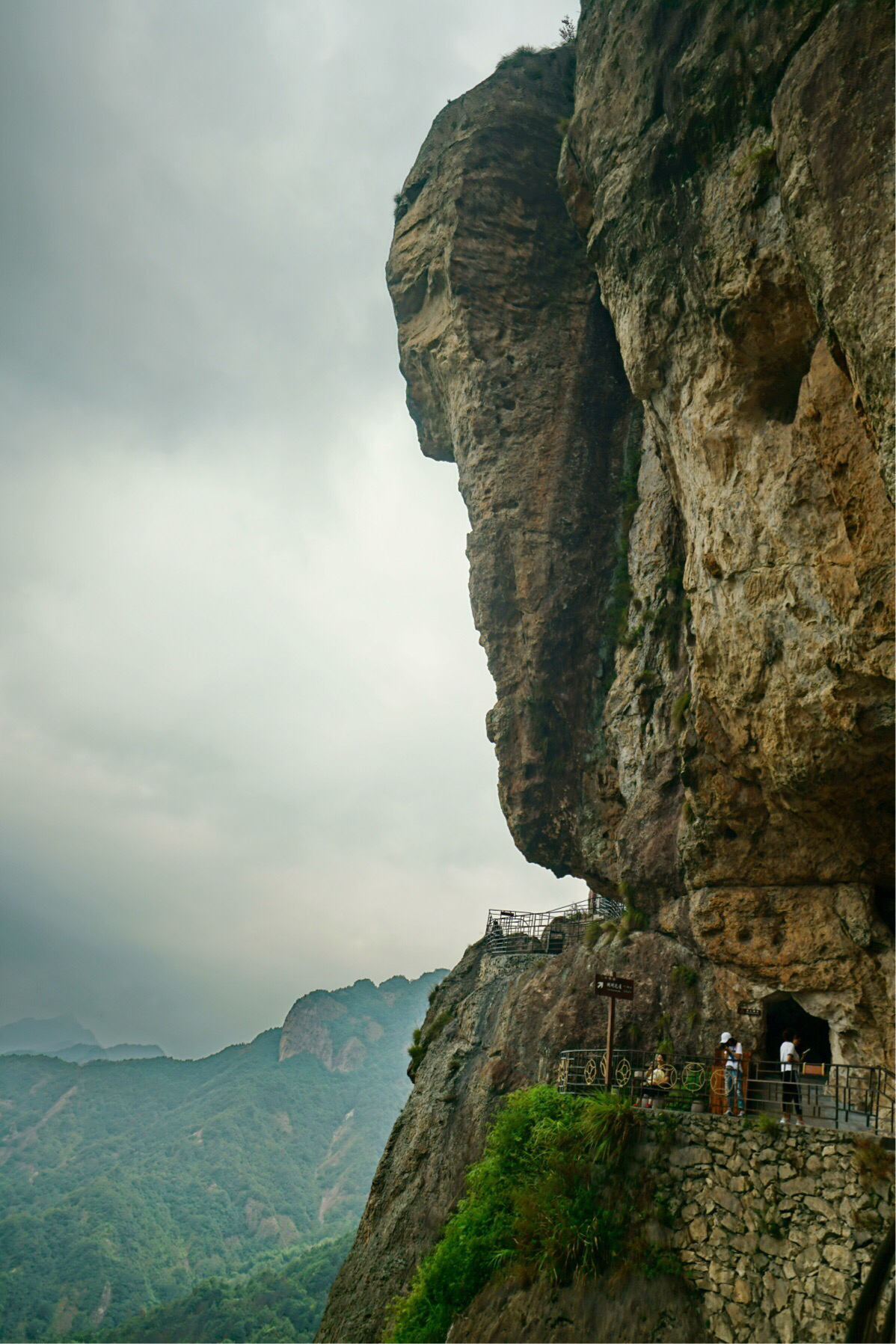 雁荡山的显胜门:神雕侠侣的外景拍摄地