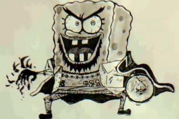 把《海绵宝宝》代入《海贼王》,派大星有点帅,香克斯被毁了?