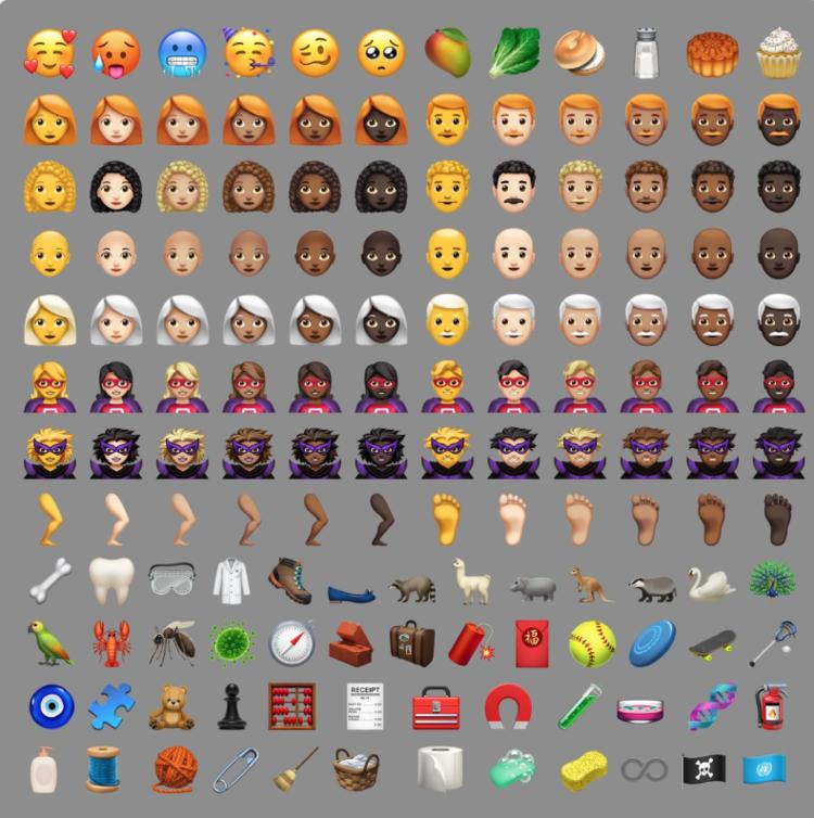 meme:苹果的新 emoji,除了微妙款好像还有反常识款