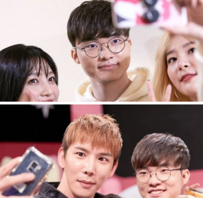 faker重男轻女?与粉丝合影被实锤,网友:这是怕被恩静看见!