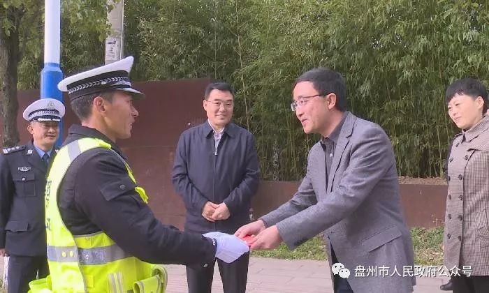 付国祥率慰问组开展春节慰问