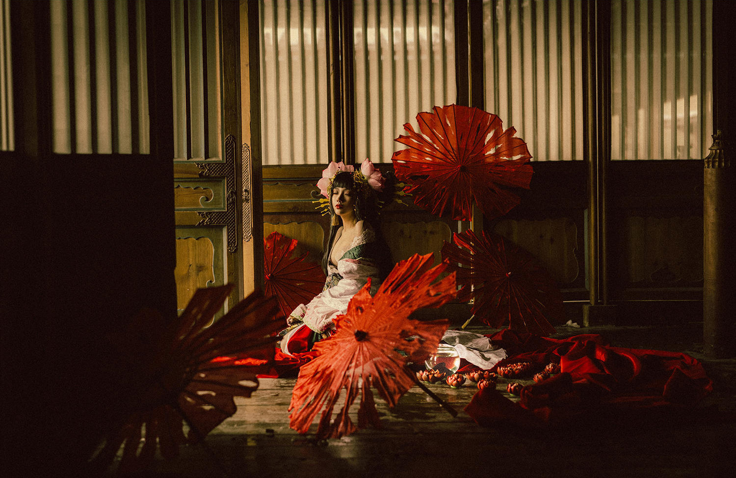 靓丽国人妹子cos的冲野真夜子!如此颜值绝对不负花魁的名号!