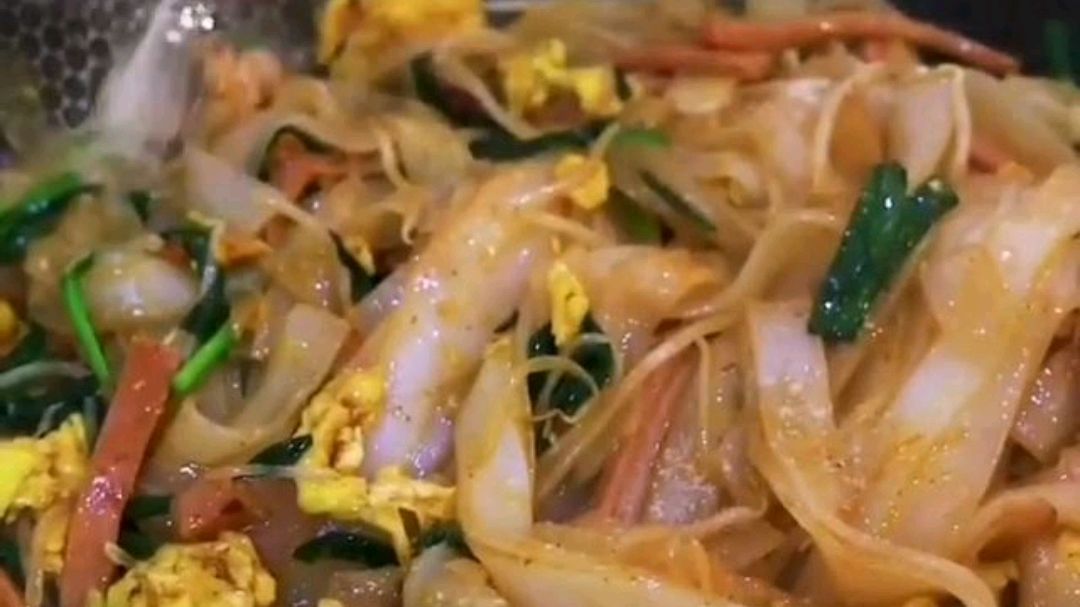 简单做法的炒河粉