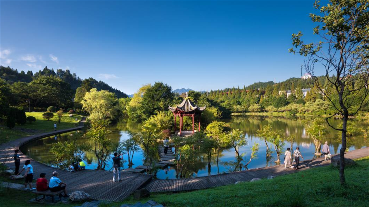 井冈山风景区,除了是一个红色遗址,还是个景色优美的旅游胜地