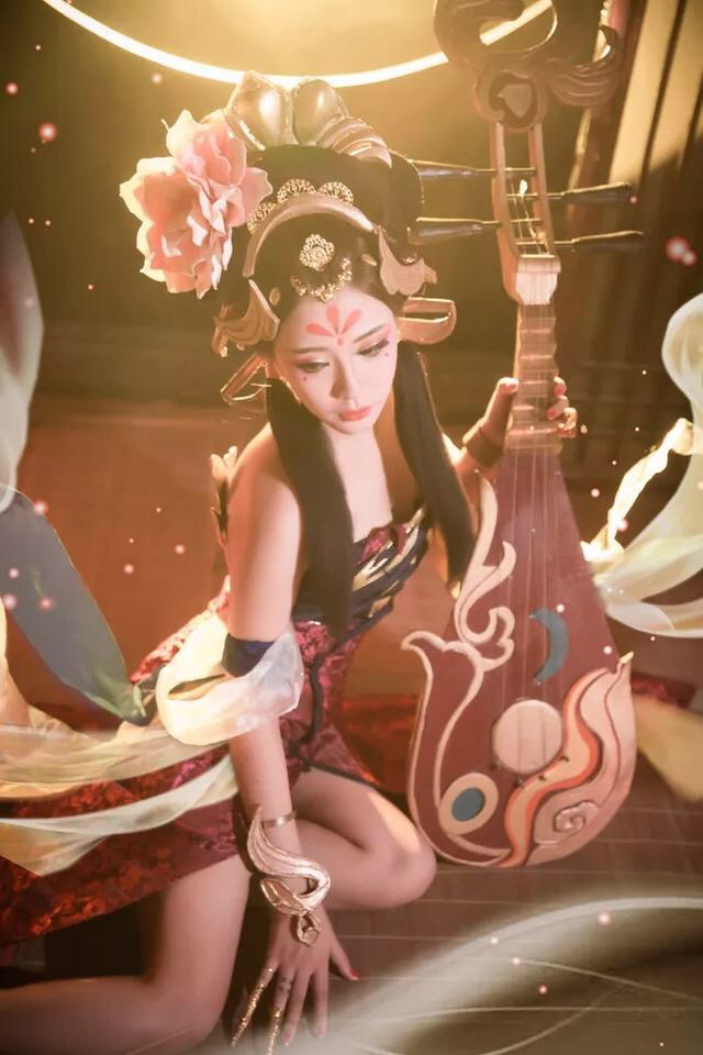 王者荣耀杨玉环cosplay,感受来自杨贵妃的魅力!