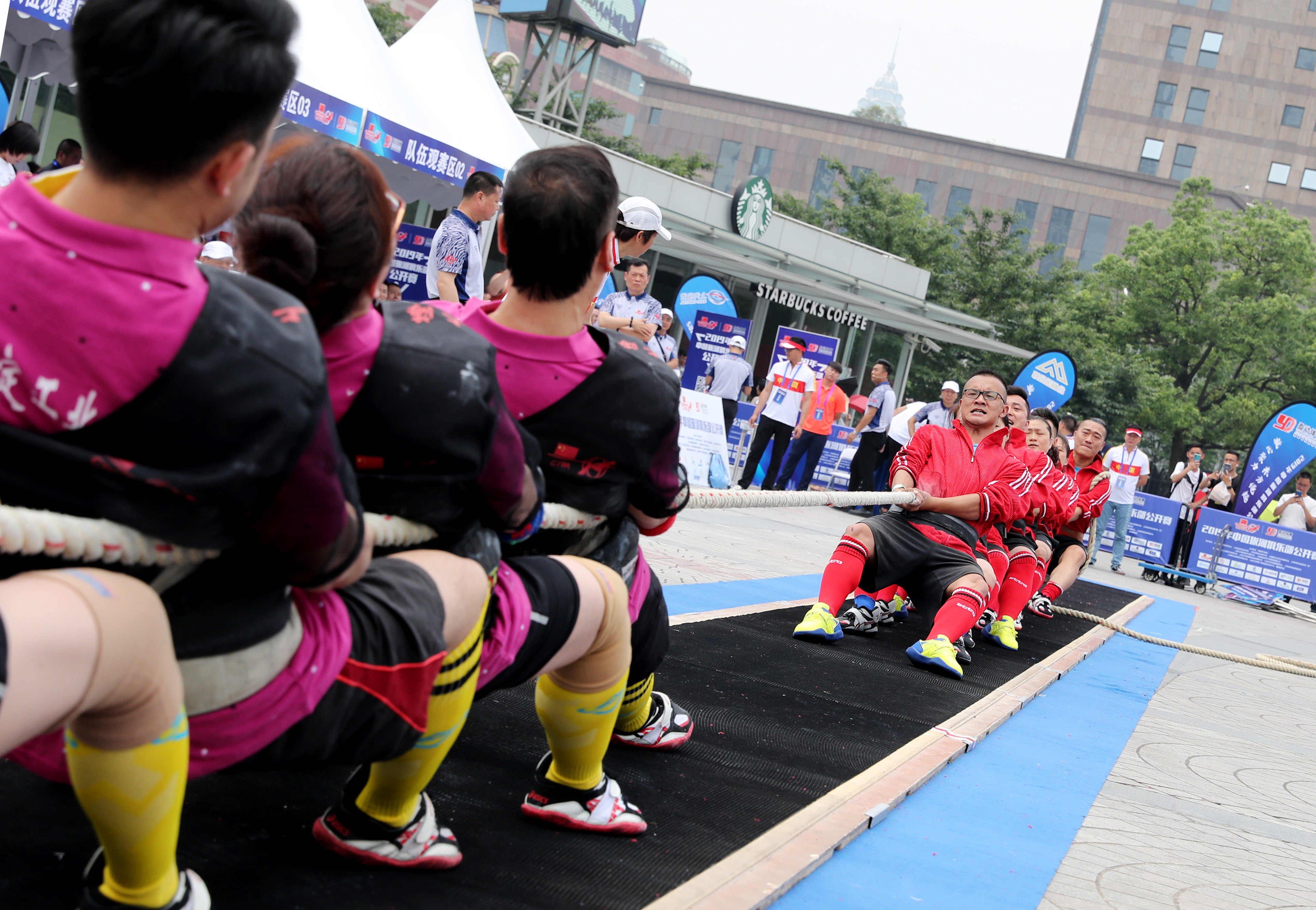 2019年中国拔河俱乐部公开赛在沪举行(1)