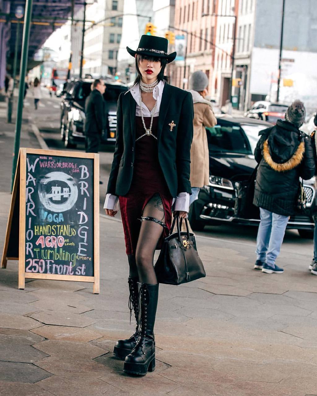 刘雯出镜!纽约2019秋冬时装周街拍一览!