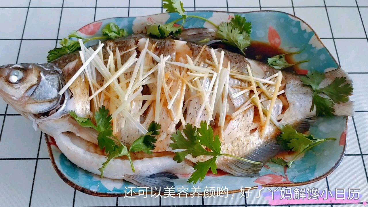 光盘行动之清蒸武昌鱼,鱼,饭,菜统统抢光,丫妈没吃饱!