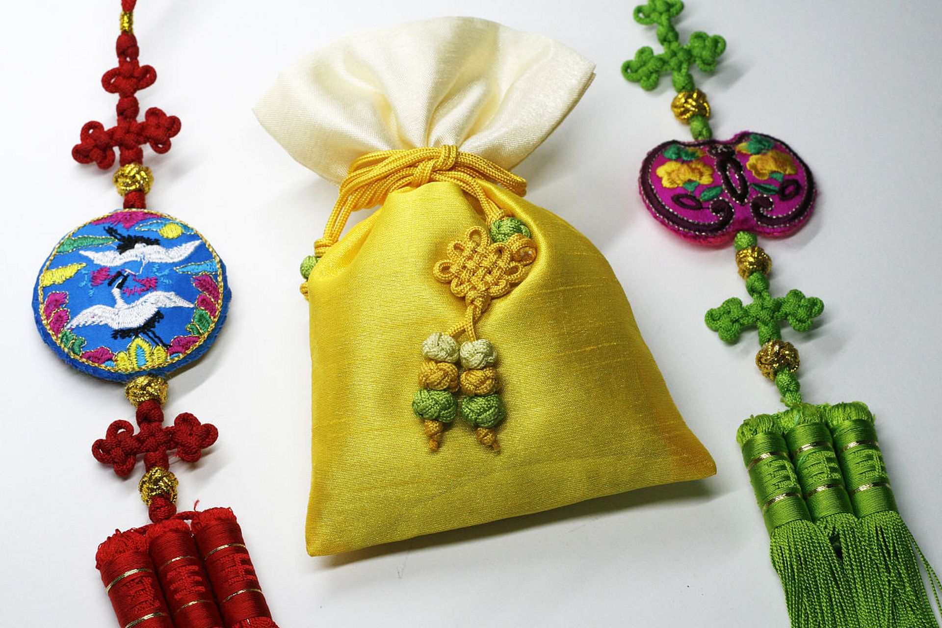 也称为"荷囊",古时衣服无口袋,物品放在荷包中