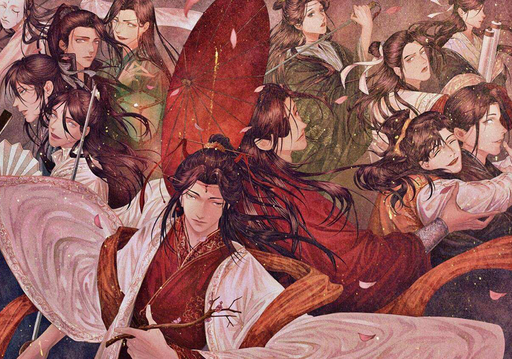 《天官赐福》众人的通灵口令,花城有点难猜,灵文随叫随到!