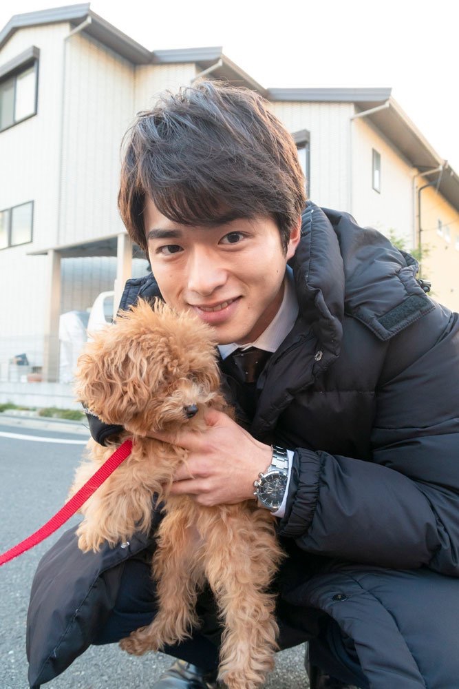 组图:白洲迅最新写真曝光 怀抱小狗笑容灿烂软萌可爱