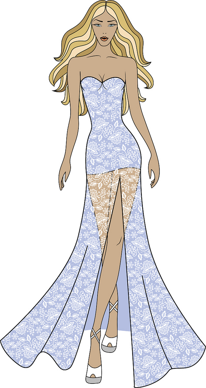 画鱼尾裙,轻松展现你的艺术天赋!