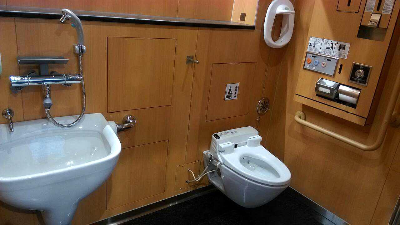 看看日本的厕所就明白了