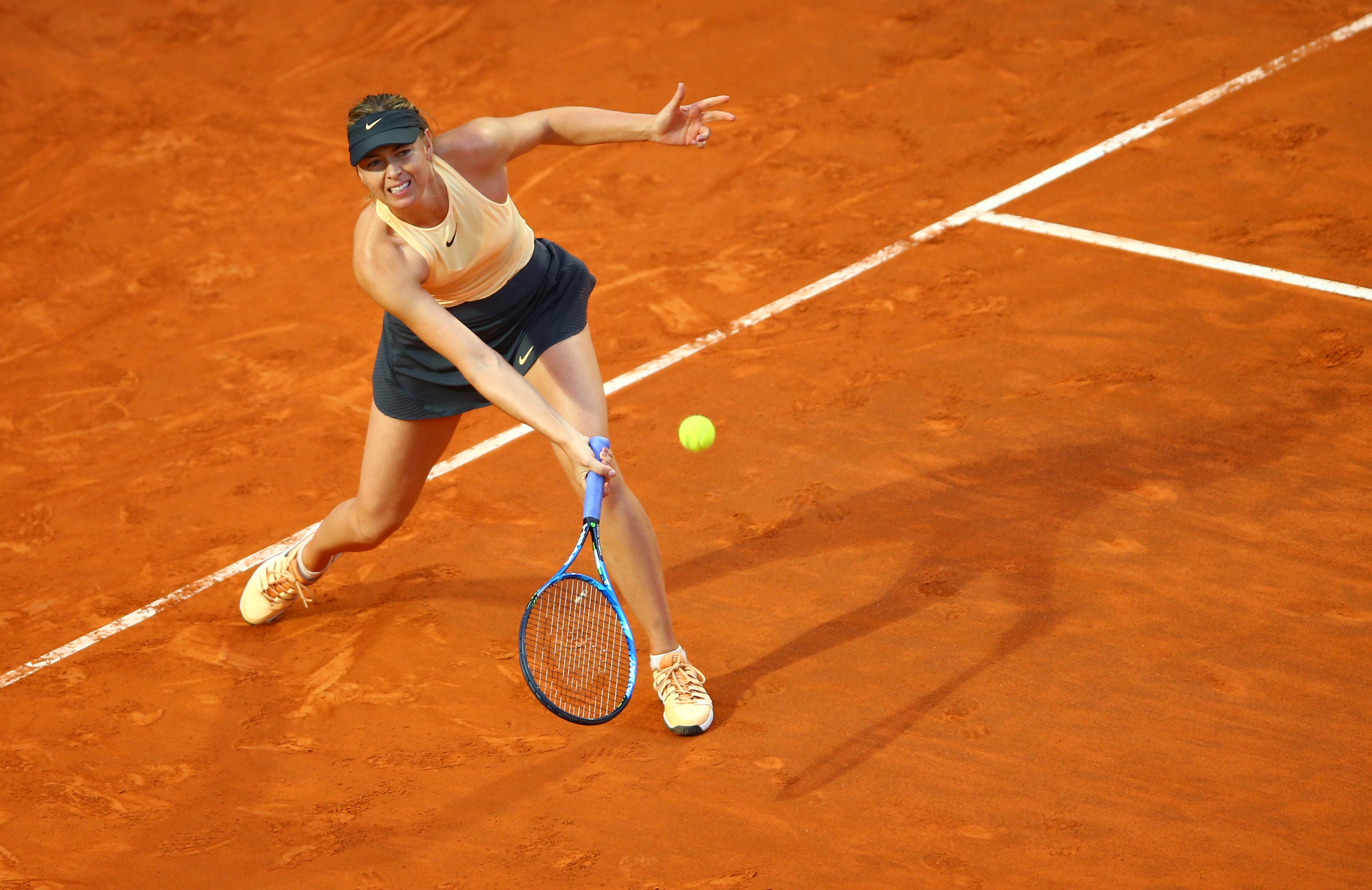 网球——意大利公开赛:莎拉波娃晋级(17)