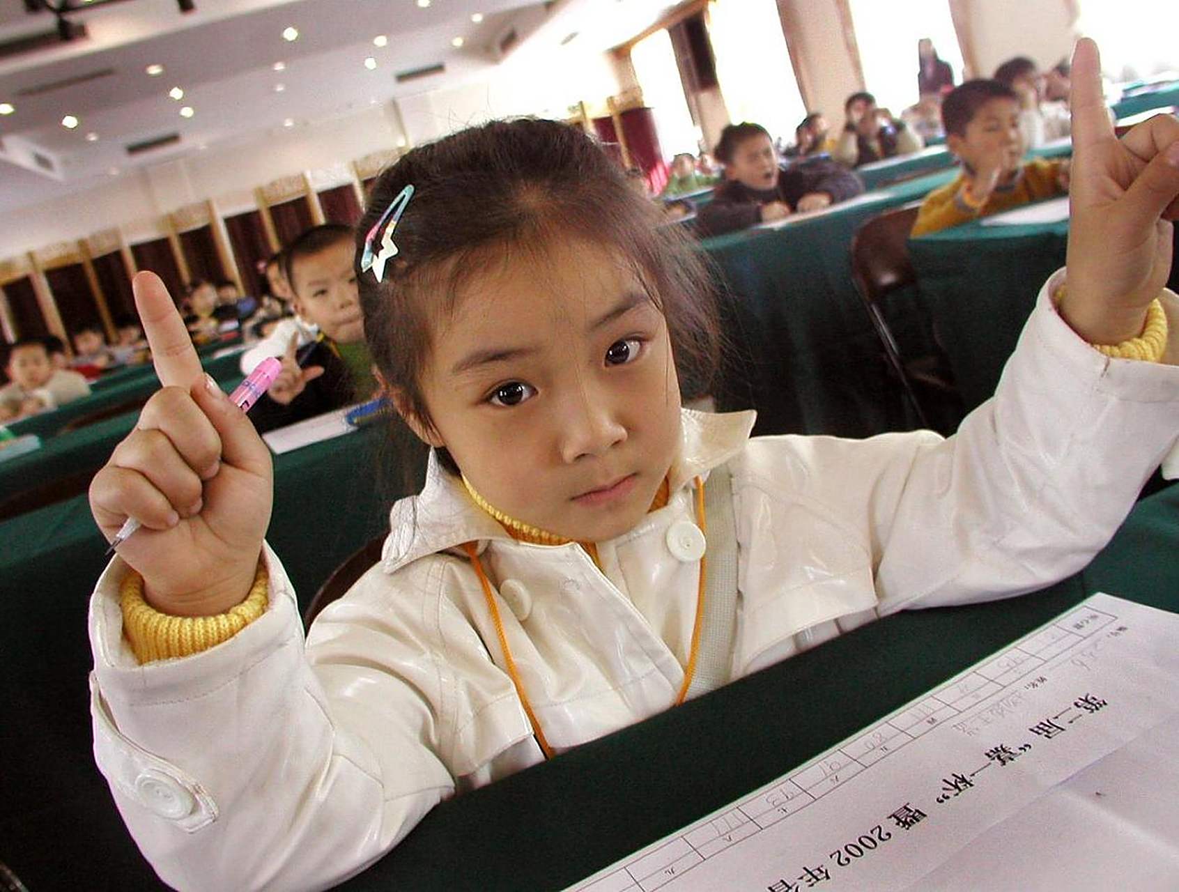 🔥#河北速算少年战胜日本#🔥 近日,河北唐山13岁的张徐涵予在速算