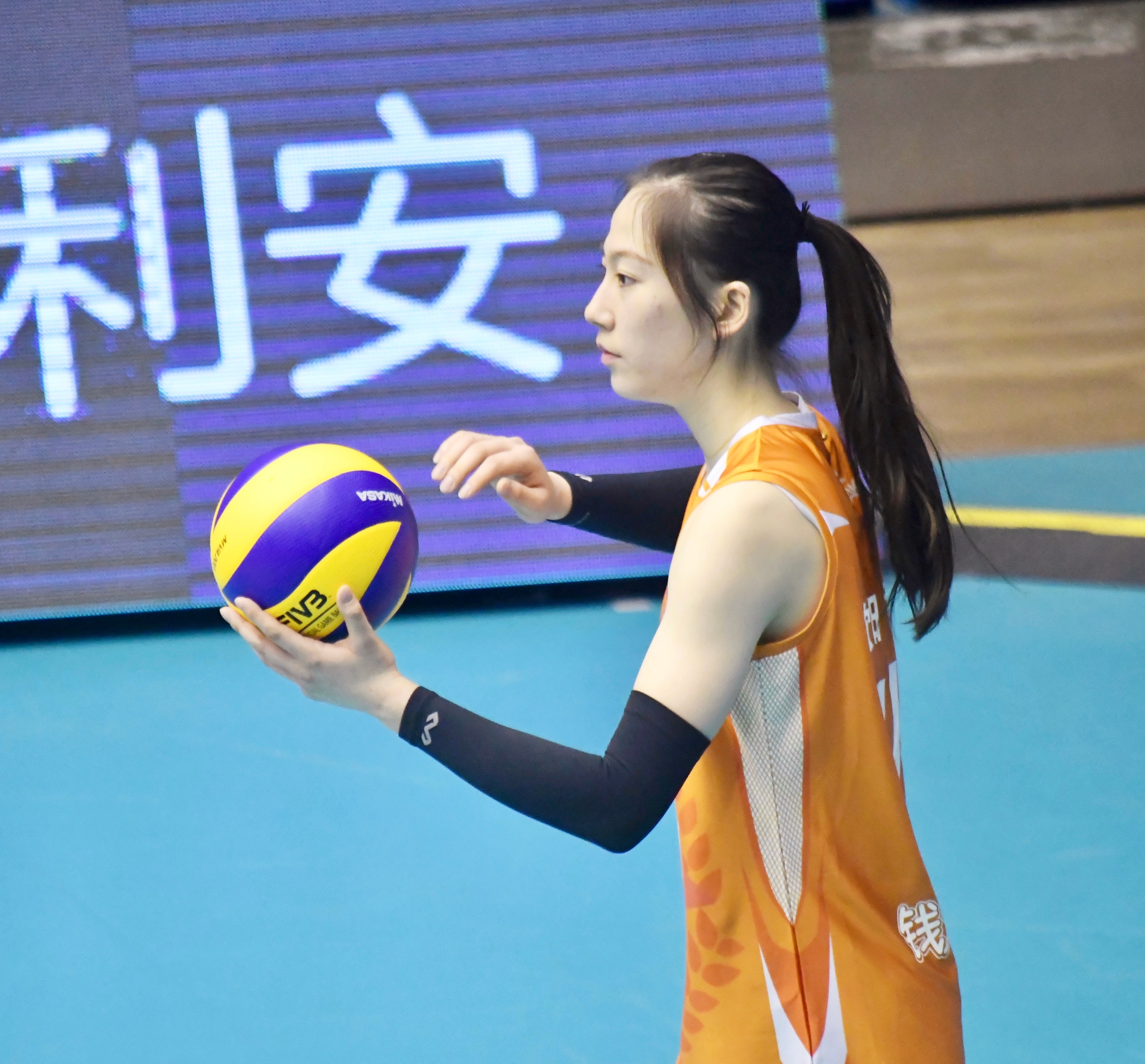 真美!排球女神欧阳茜茜,颜值不输惠若琪