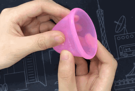 第一次用月经杯,就想为自由干杯!