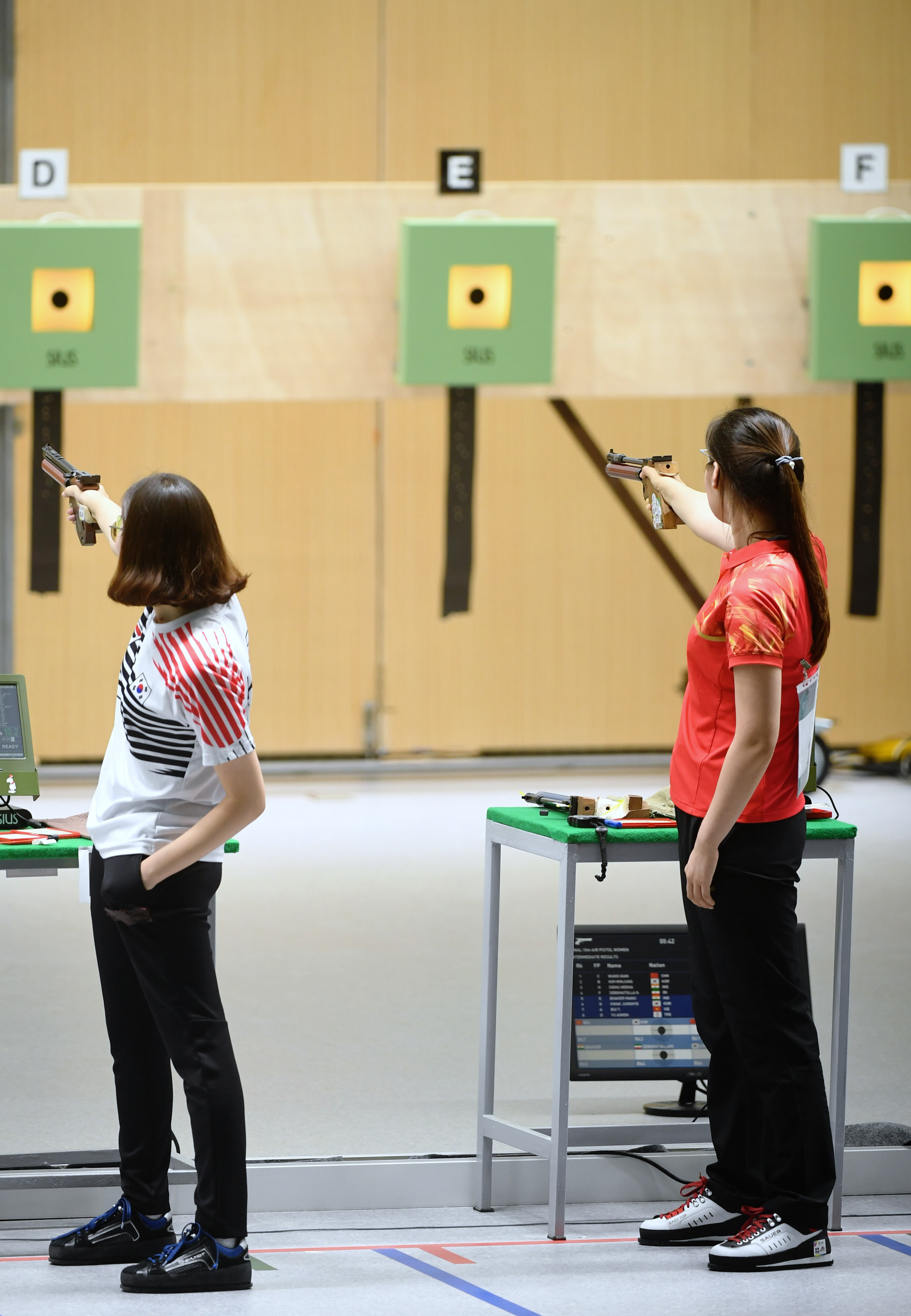 射击——女子10米气手枪:王倩夺冠(4)