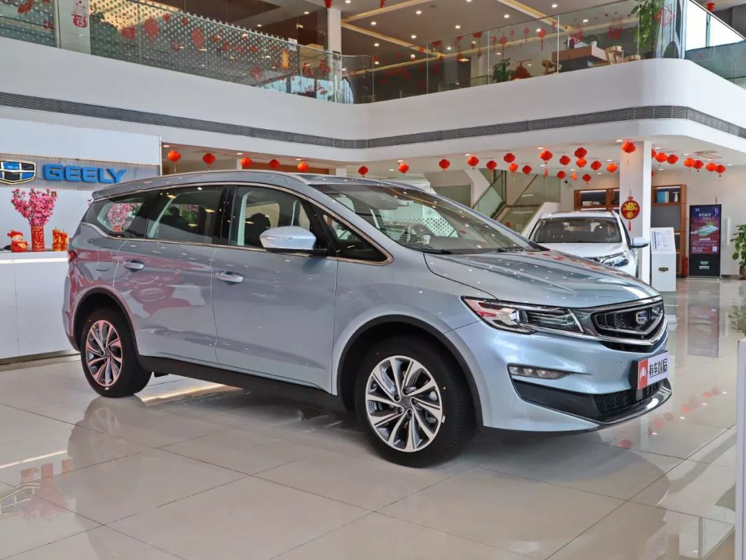 吉利新出的7座车,造型漂亮,品质不输合资,预计售价9万起