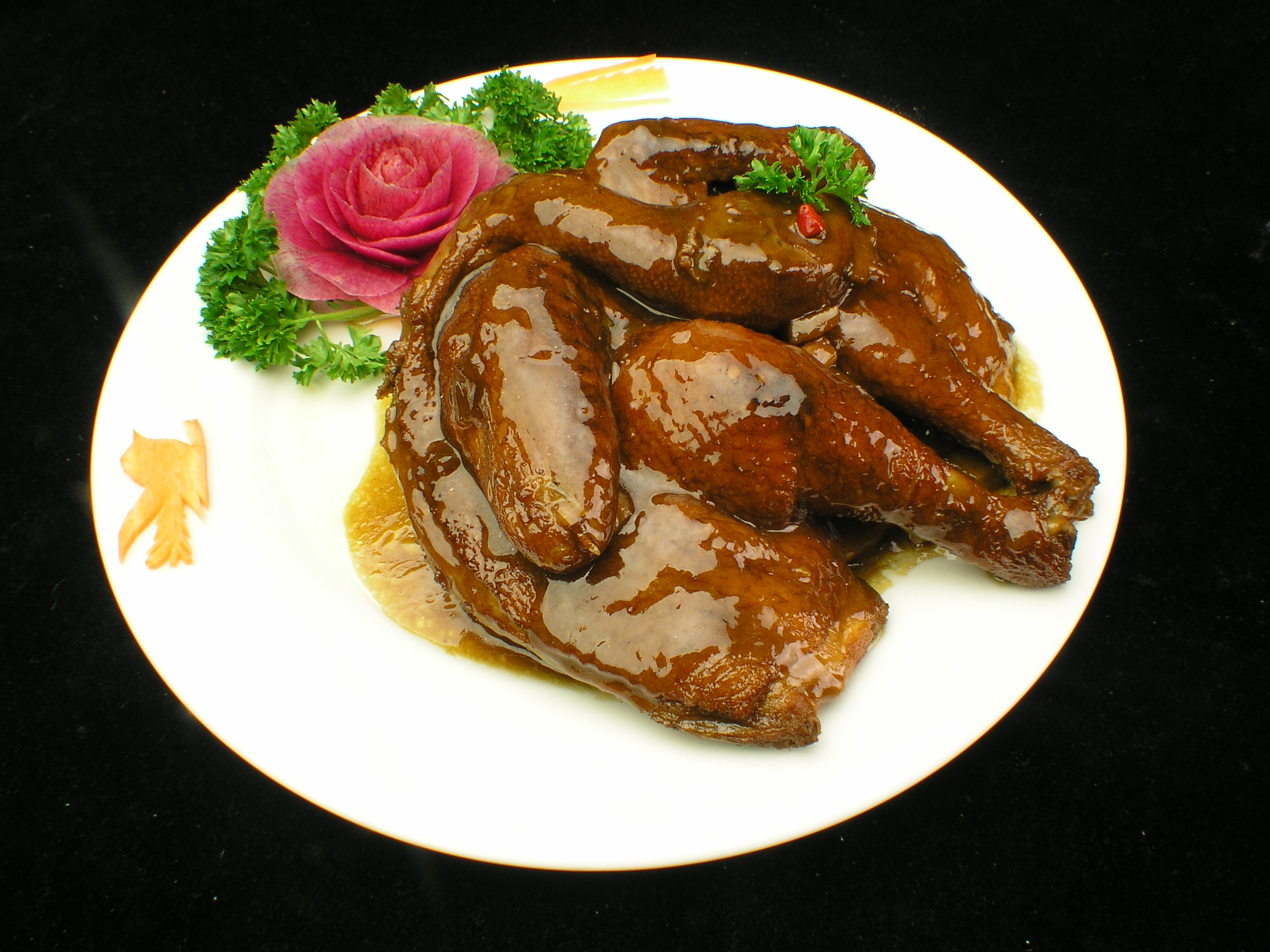 每日六道家常菜-还有这六道家常美食在等着你: 干烤霸王鸡