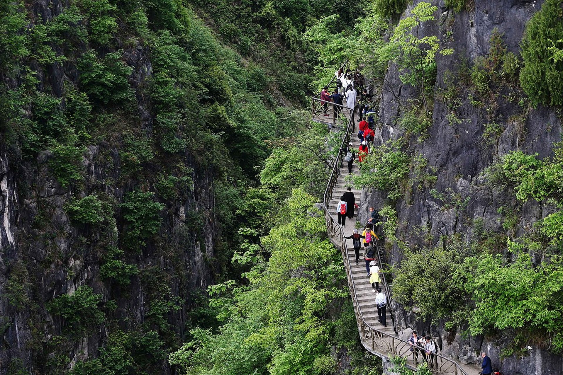 大觉山风景区游玩路线图片