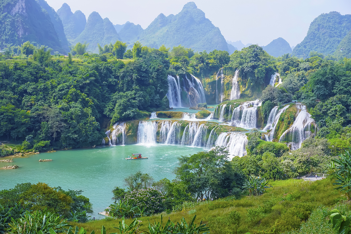 我的五天旅程,南宁德天瀑布开始,到北海老街结束,却意犹未尽