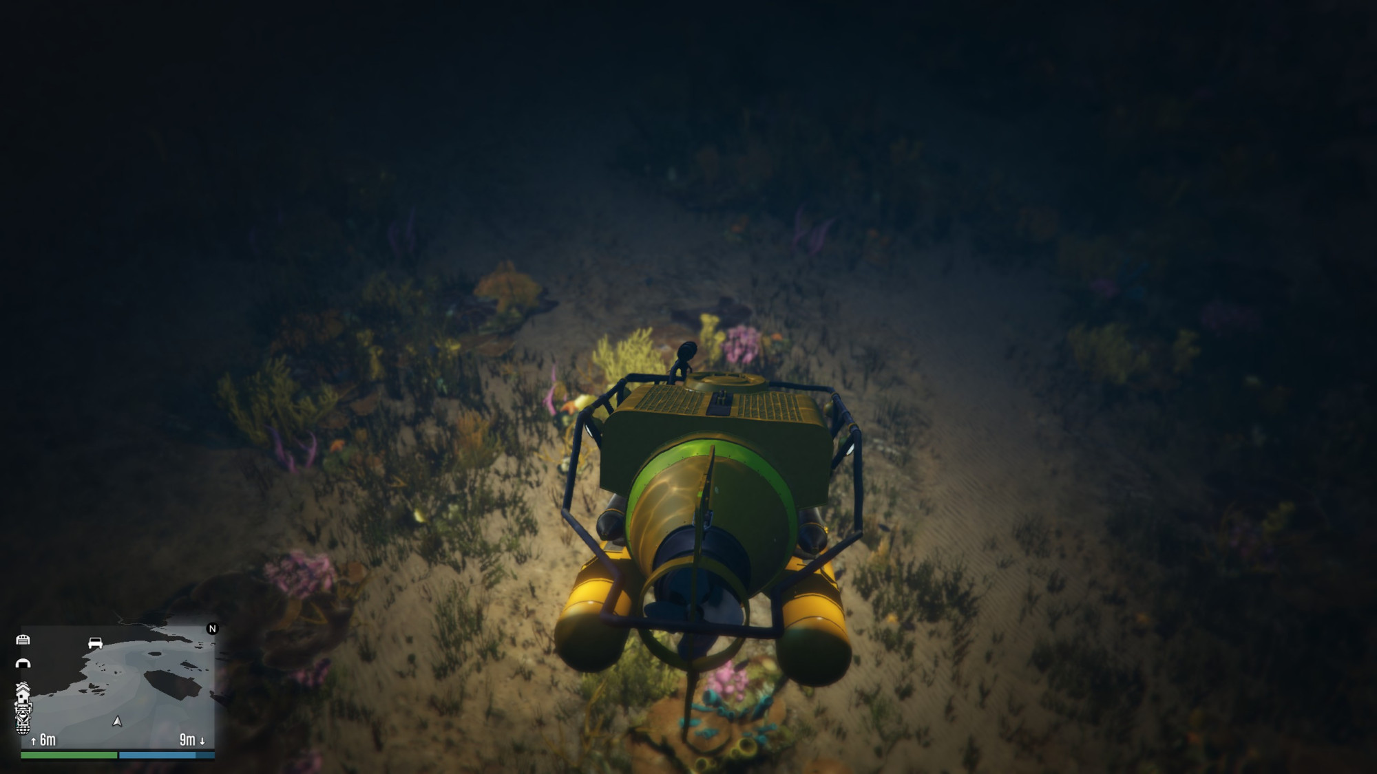 走进gta5的海底世界!gta6会不会出攻击潜艇?