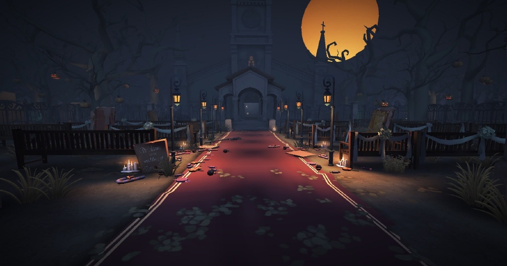 第五人格万圣节红教堂彩蛋惊现幽灵,终于有点恐怖氛围了!