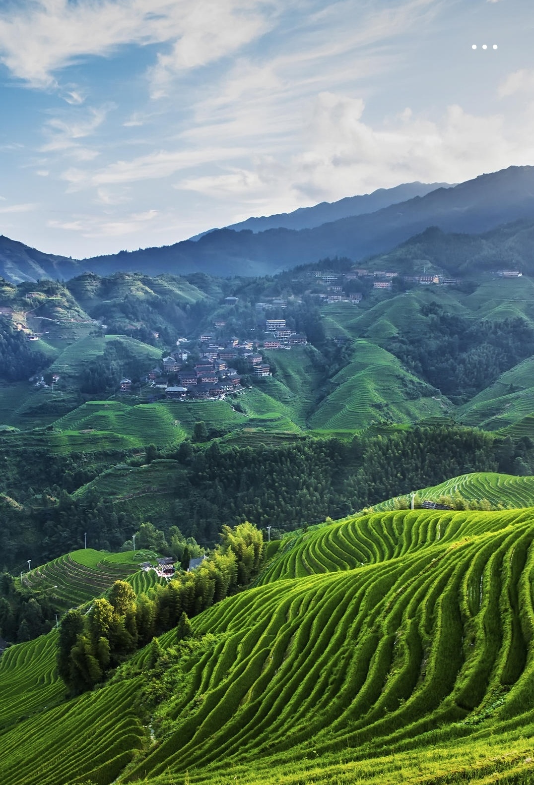 风景秀丽江山如画